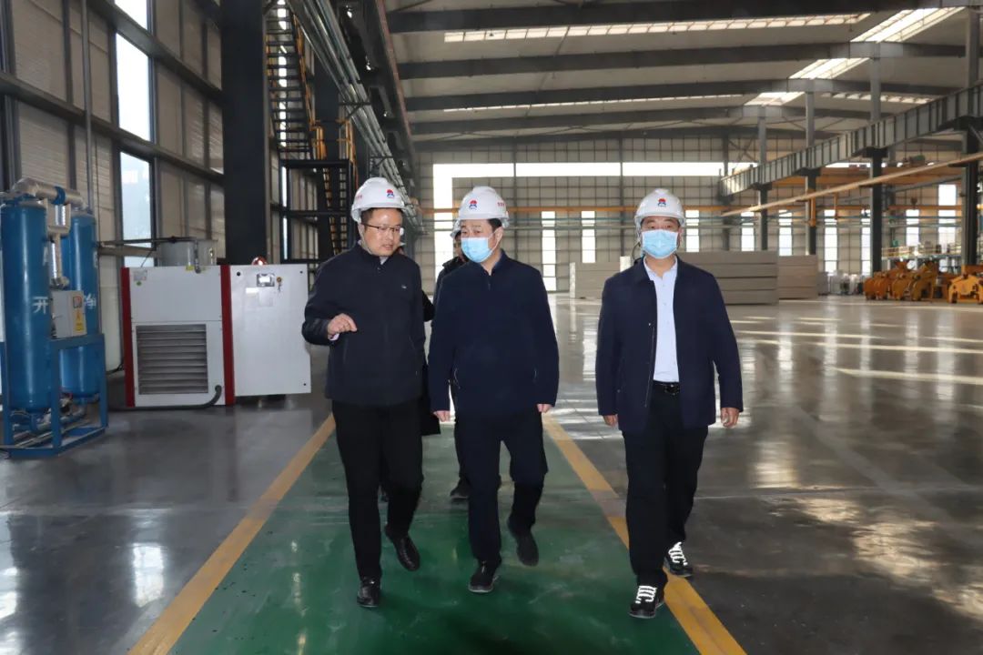 增信心、鼓干劲！副市长王志峰到公司调研节后复工复产工作